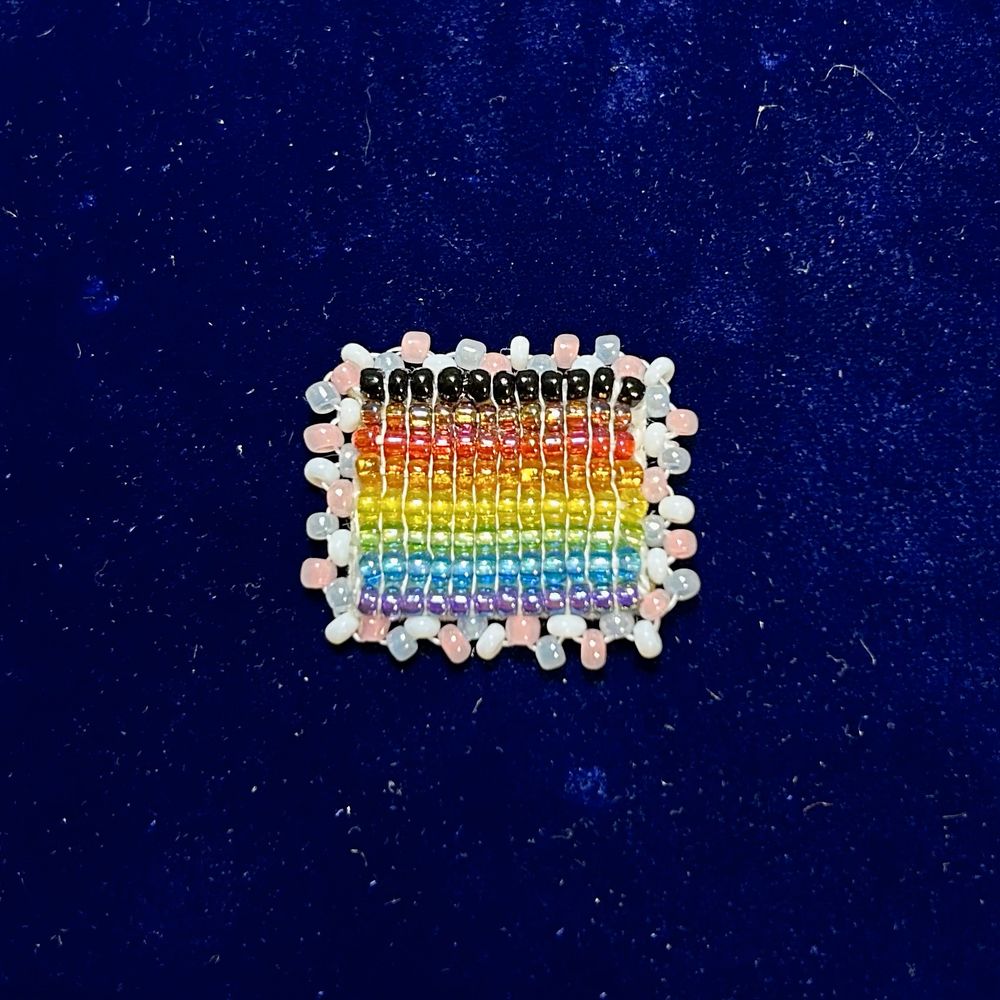 Beaded Pride Pins 