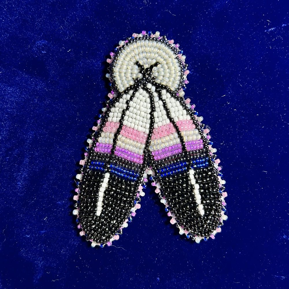 Pride Feathers Medallion